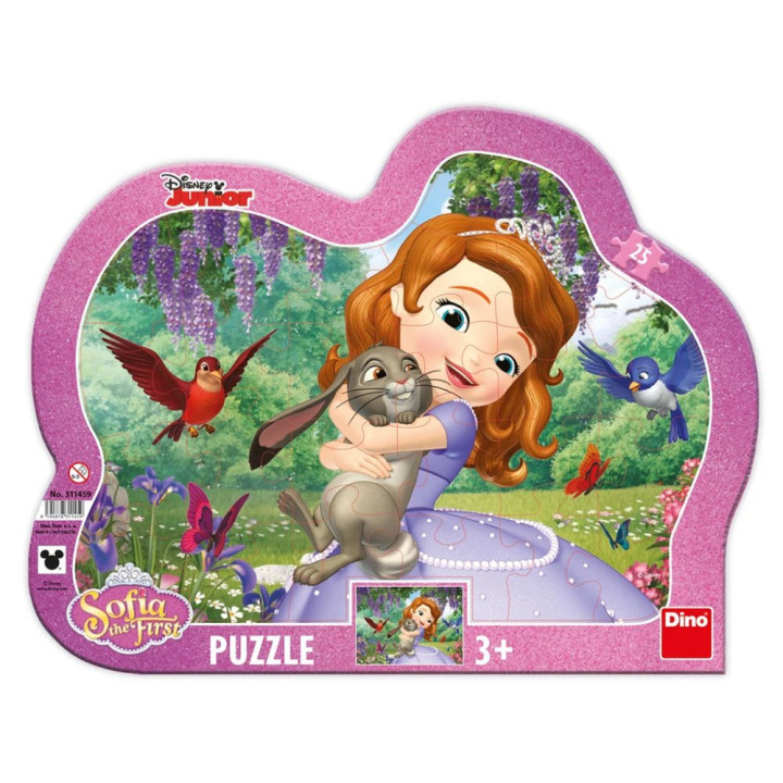 SOFIE A ZVÍŘÁTKA 25 deskové Puzzle