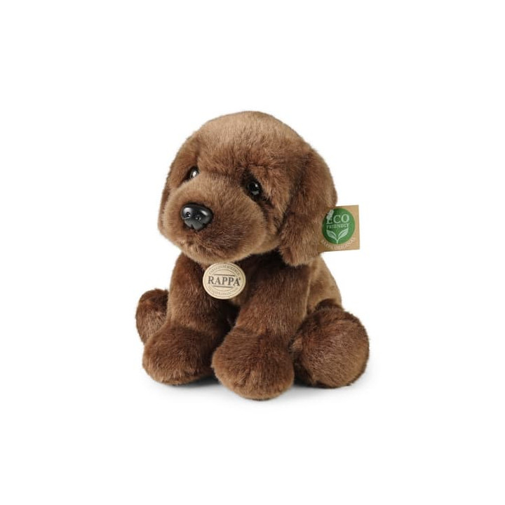 Plyšový pes labrador sedící 26 cm ECO-FRIENDLY
