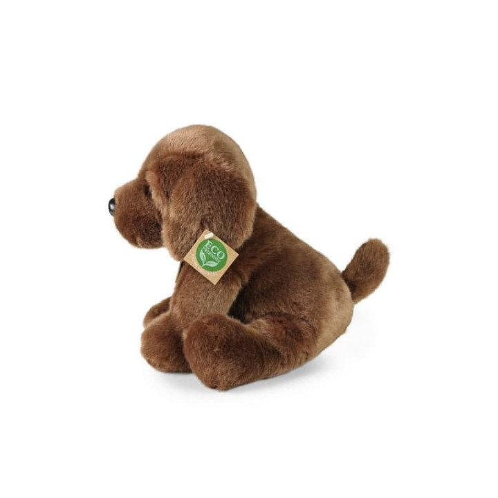 Plyšový pes labrador sedící 26 cm ECO-FRIENDLY