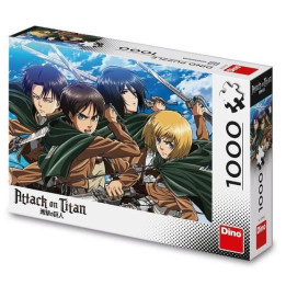Dino Puzzle Anime: Attack on Titan 1000 dílků