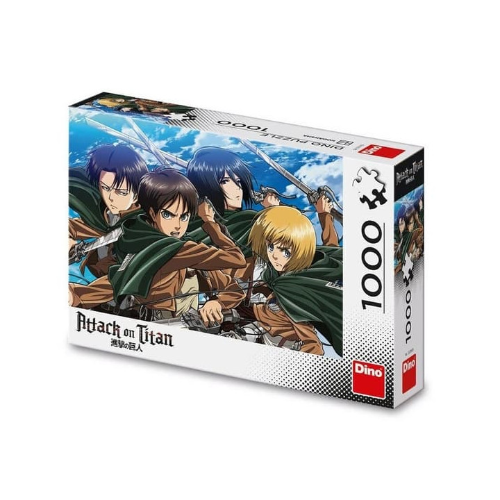 Dino Puzzle Anime: Attack on Titan 1000 dílků