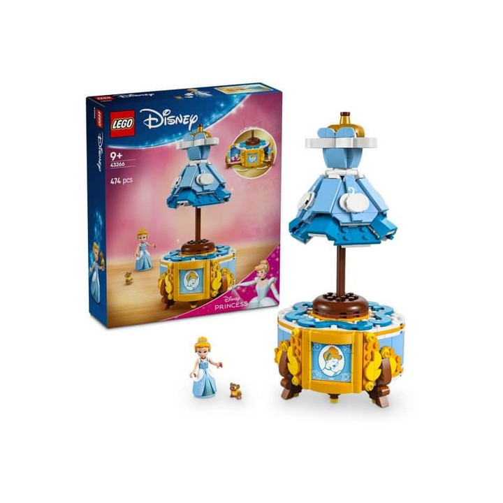 LEGO-Disney and Pixar’s Light 43266 Popelčiny šaty