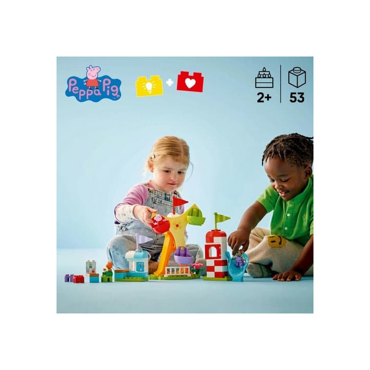 Lego DUPLO 10453 Prasátko Peppa – Zábavní park