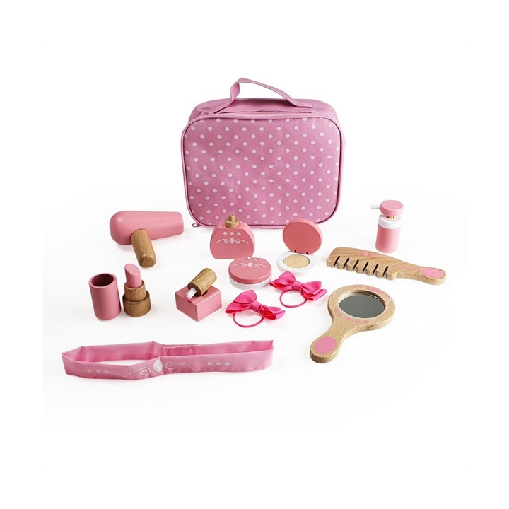 Bigjigs Toys Dřevěná kosmetická souprava