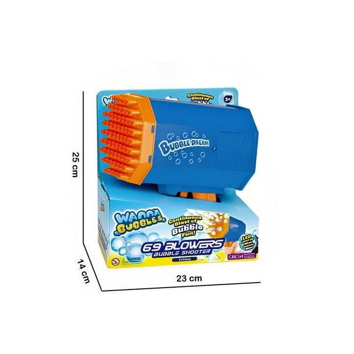 Bavytoy Bublifuková pistole mega Bubble Dream