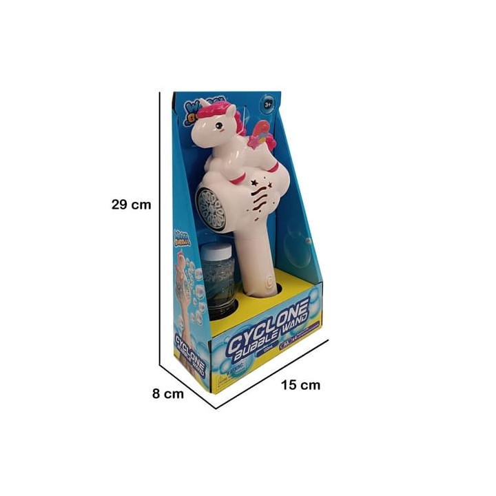 Bavytoy Bublifuková hůlka růžová Jednorožec