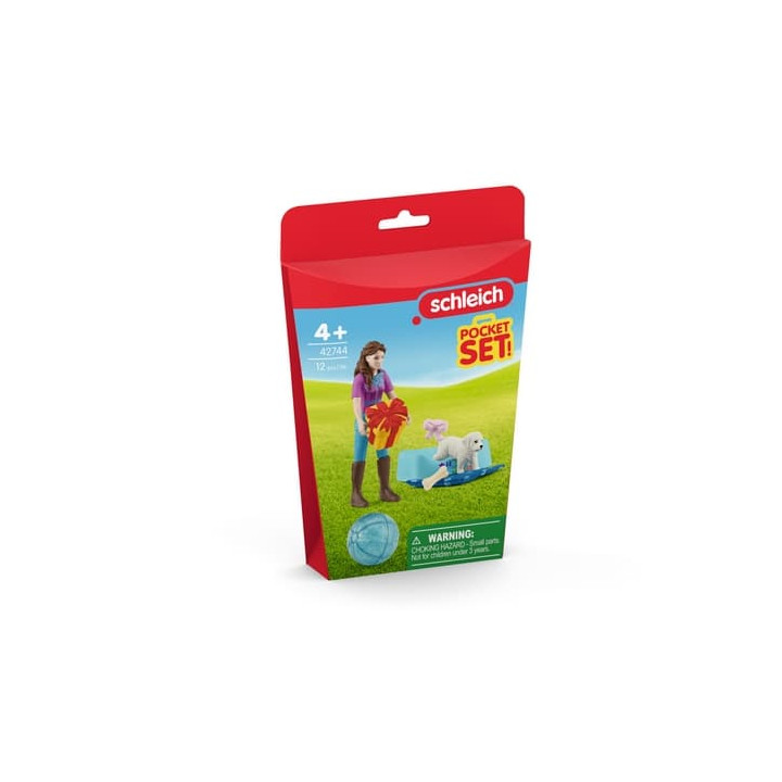 Schleich 42744 Narozeninová oslava s Lisou, hrací sada