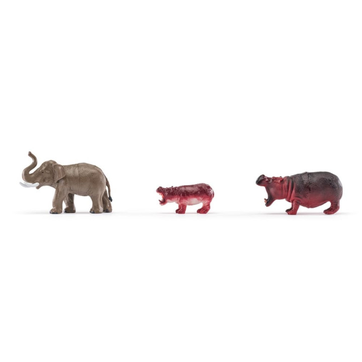 Zvířátka figurky sada v MEGA tubě - Safari