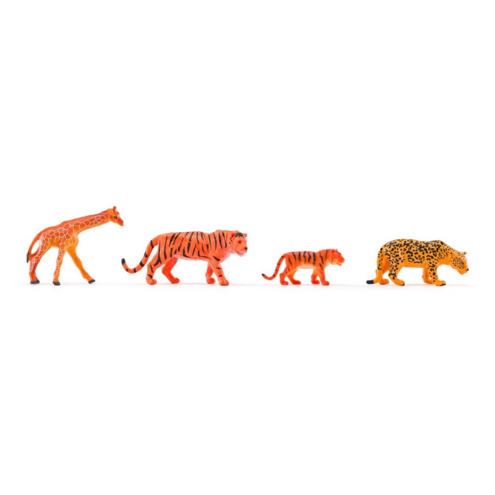 Zvířátka figurky sada v MEGA tubě - Safari