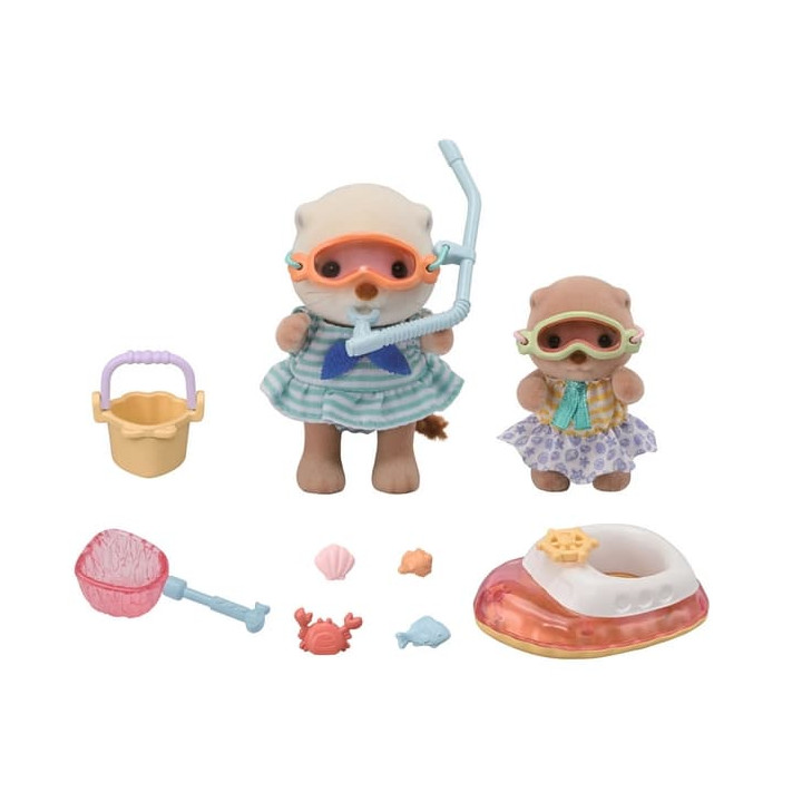 Sylvanian Families Vydří sestry na dovolené u moře