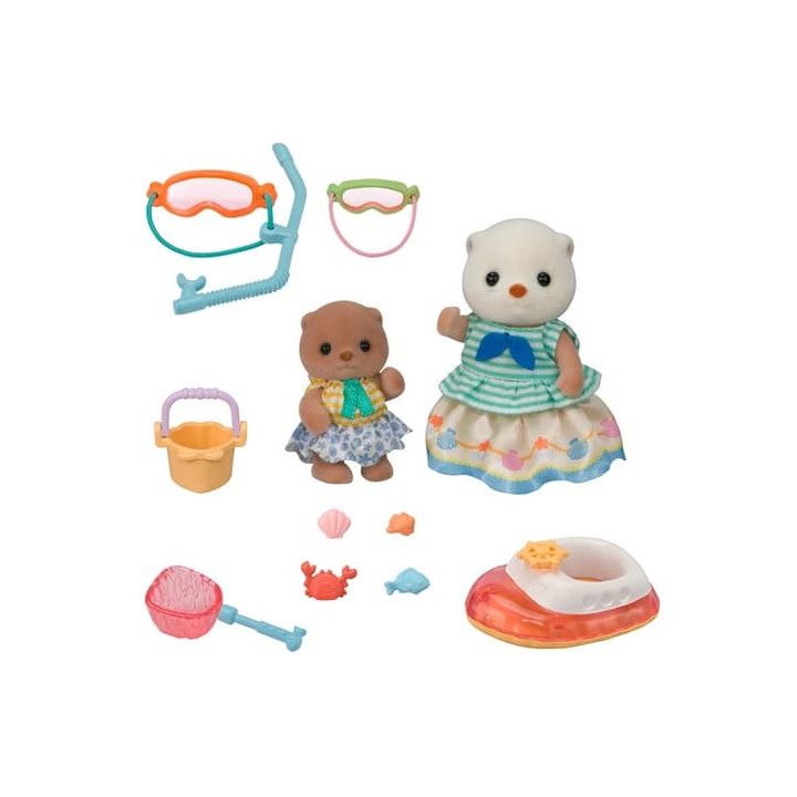Sylvanian Families Vydří sestry na dovolené u moře