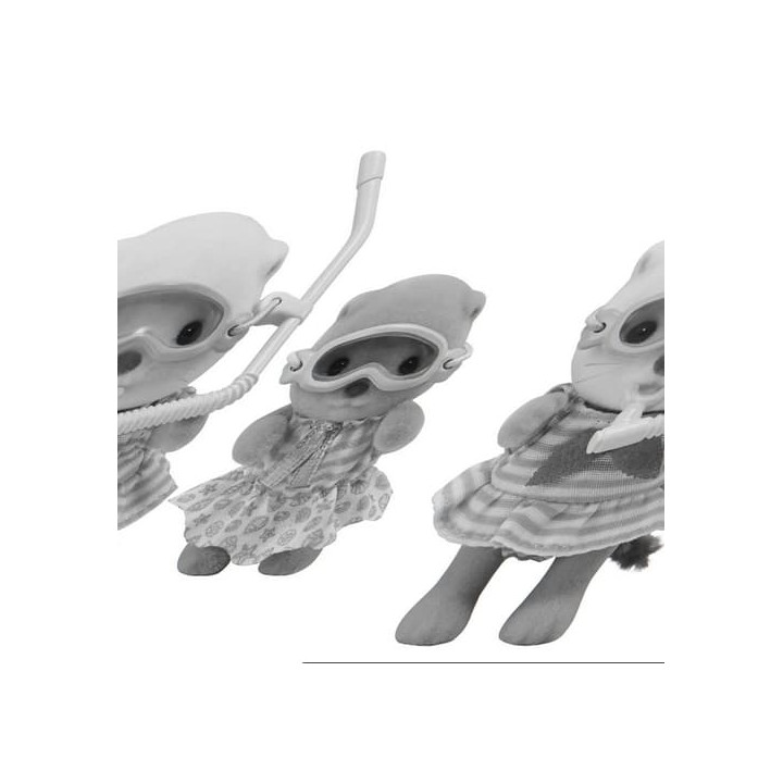 Sylvanian Families Vydří sestry na dovolené u moře
