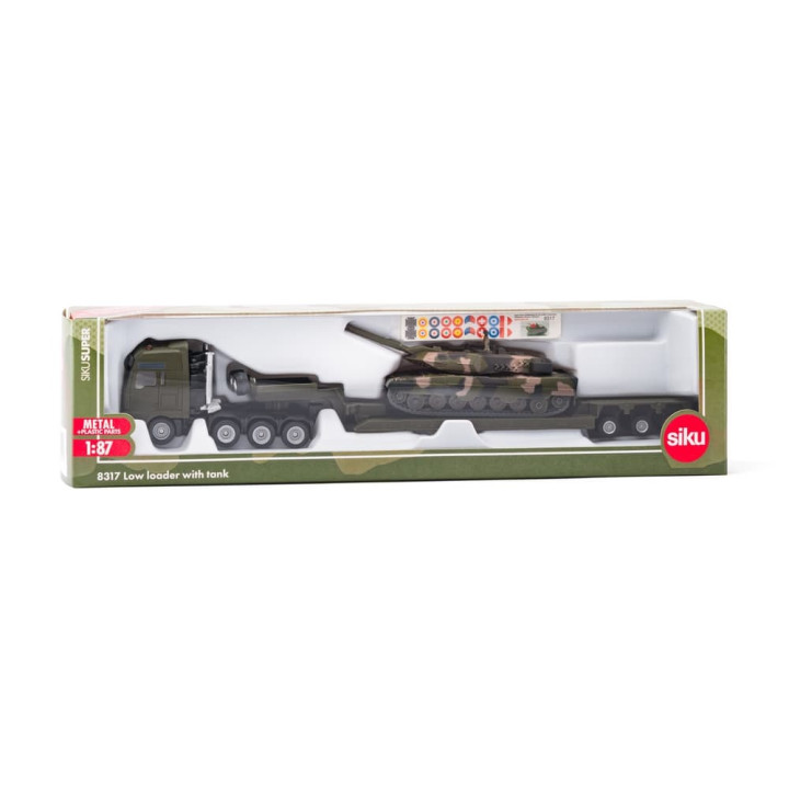 SIKU Military - Tahač s tankem
