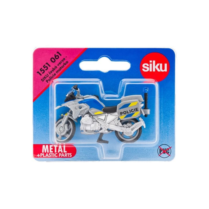 SIKU česká verze - Policie motorka