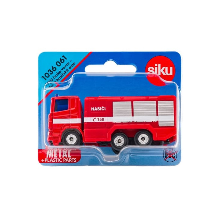 SIKU česká verze - velké hasičské auto