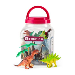 Zvířátka figurky sada v MEGA tubě - Dinosauři
