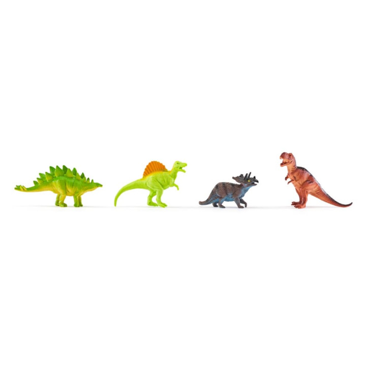 Zvířátka figurky sada v MEGA tubě - Dinosauři