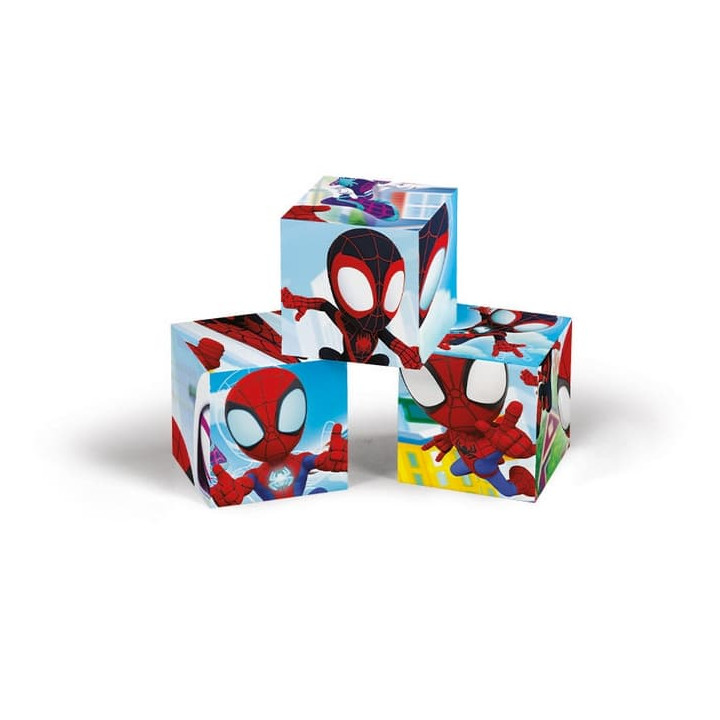Obrázkové kostky - Spidey a jeho úžasní přátelé, 12 kostek