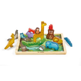 Puzzle - Zvířecí králoství