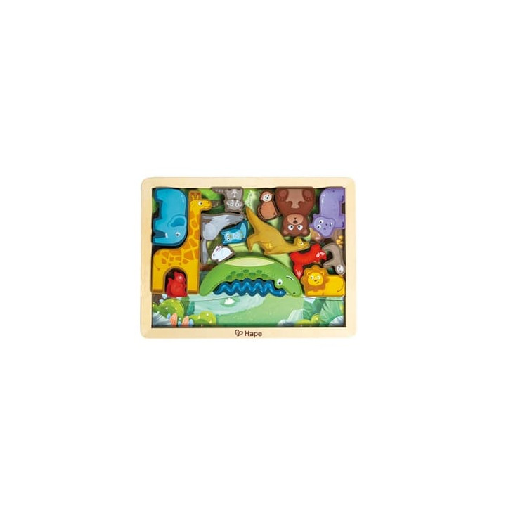 Puzzle - Zvířecí králoství