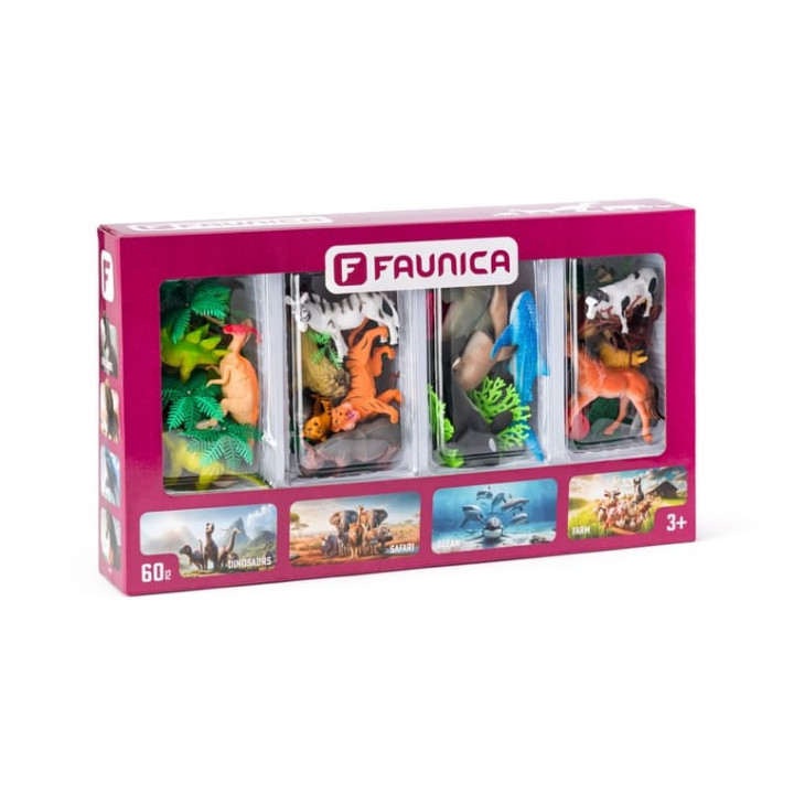 Planeta zvířat figurky – sada 4 světů