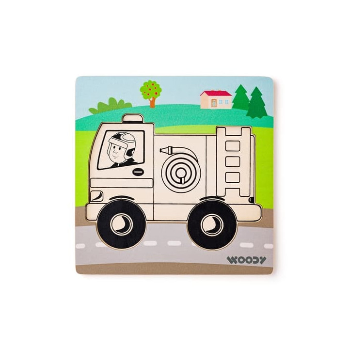 Puzzle Baby - hasič