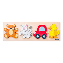 Puzzle Baby na desce, 4 motivy