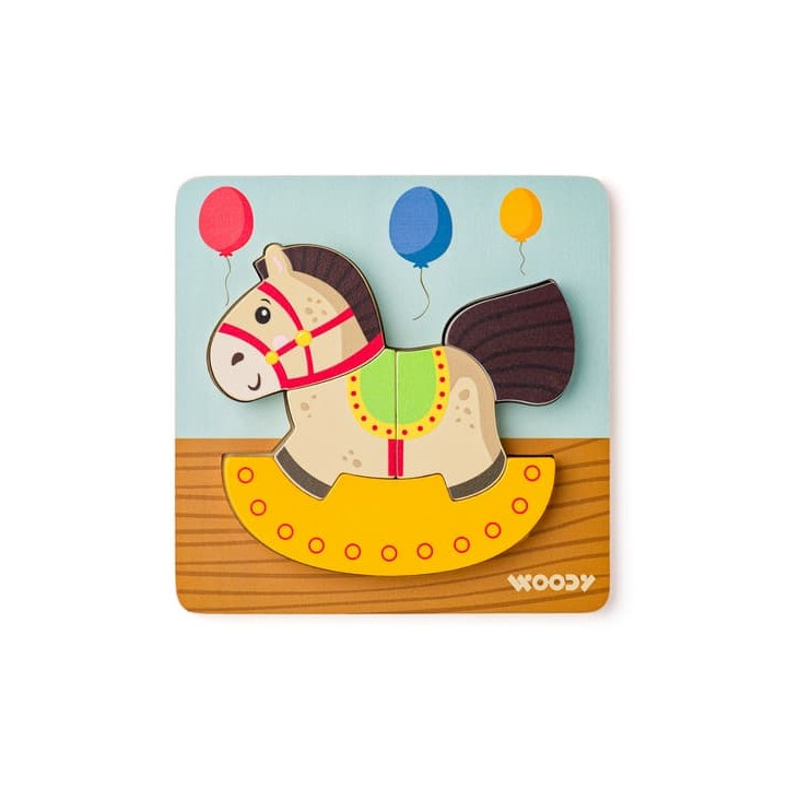Puzzle Baby - koník houpací