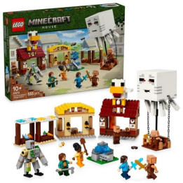 LEGO Minecraft 21273 Balón v podobě ďasa a útok na vesnici