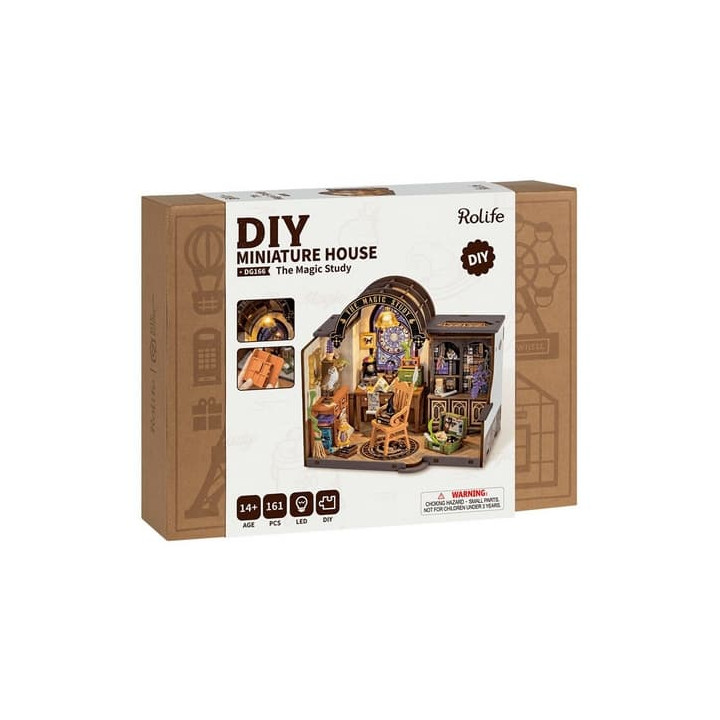 RoboTime Miniatura domečku Čarodějova pracovna