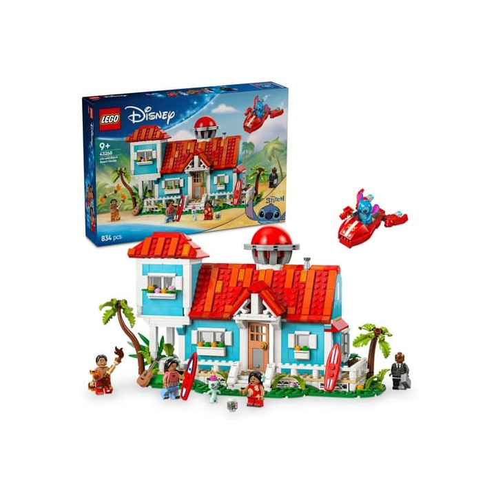 LEGO Disney 43268 Lilo a Stitch a domek na pláži