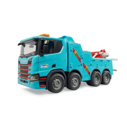 Bruder 3553 Nákladní auto Scania vyprošťovací a odtahový vůz