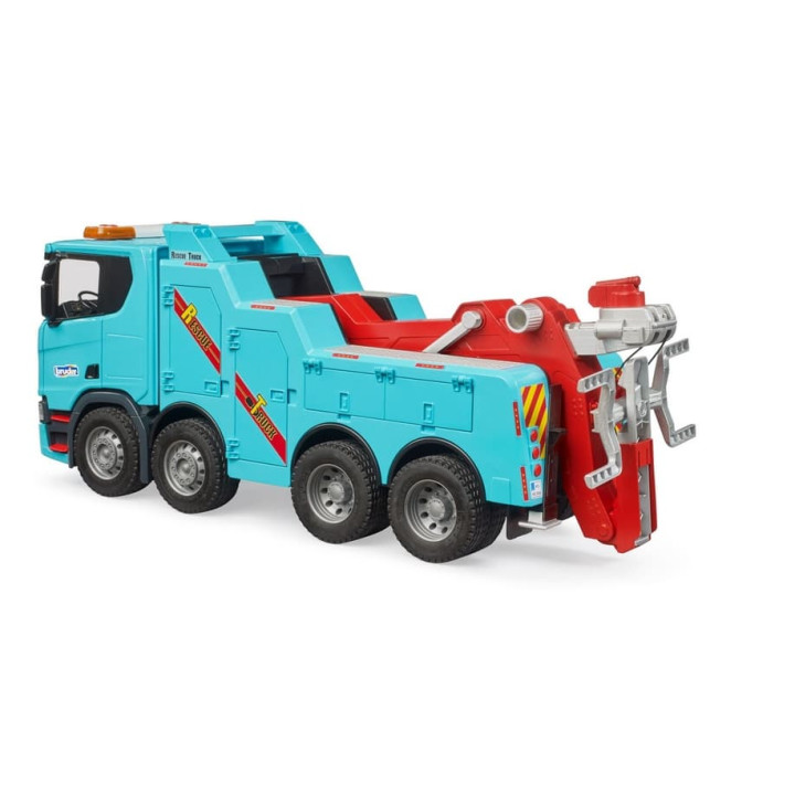 Bruder 3553 Nákladní auto Scania vyprošťovací a odtahový vůz