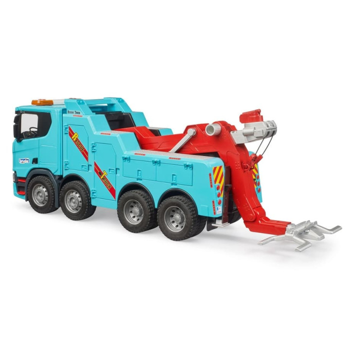 Bruder 3553 Nákladní auto Scania vyprošťovací a odtahový vůz