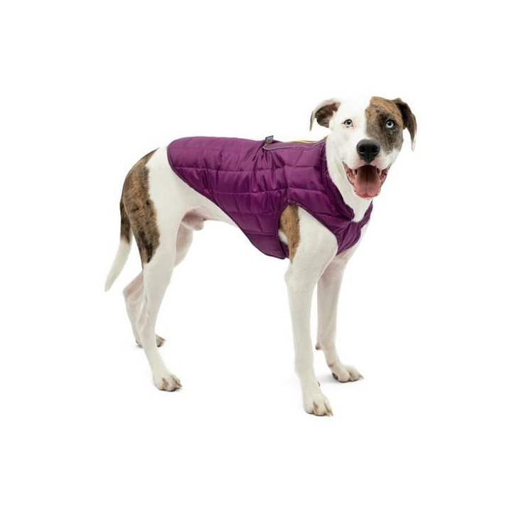 Kurgo® Loft Nepromokavá bunda pro psy Deep Violet/Grey M