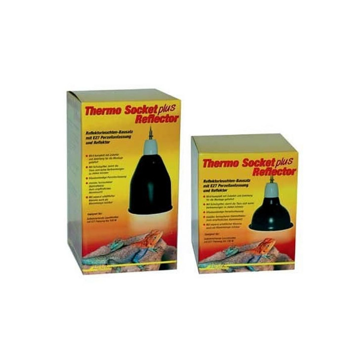 Lucky Reptile Thermo Socket plus Reflector Velký, V.23 x ?14 cm