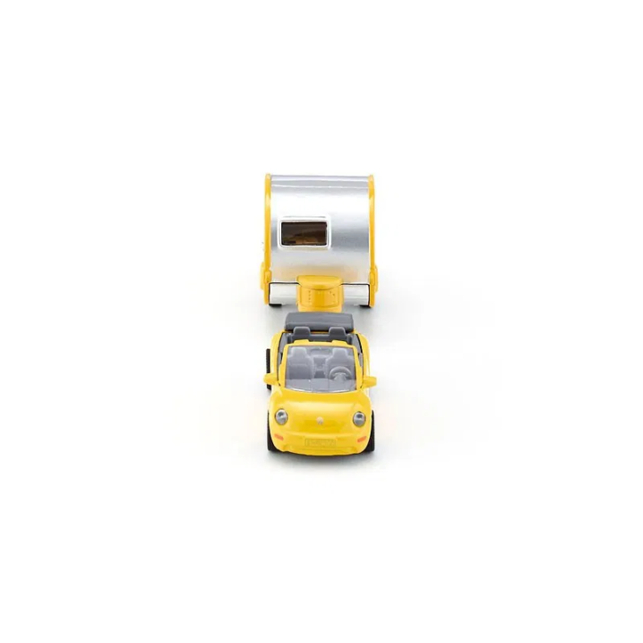 SIKU Blister 1629 - Osobní automobil s obytným přívěsem