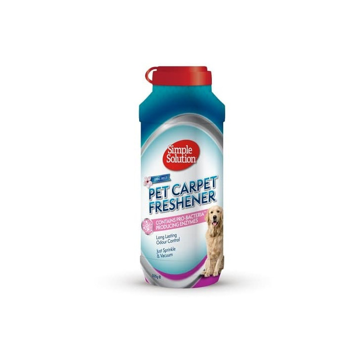SIMPLE SOLUTION Enzymatický čistič koberců prášek 500g