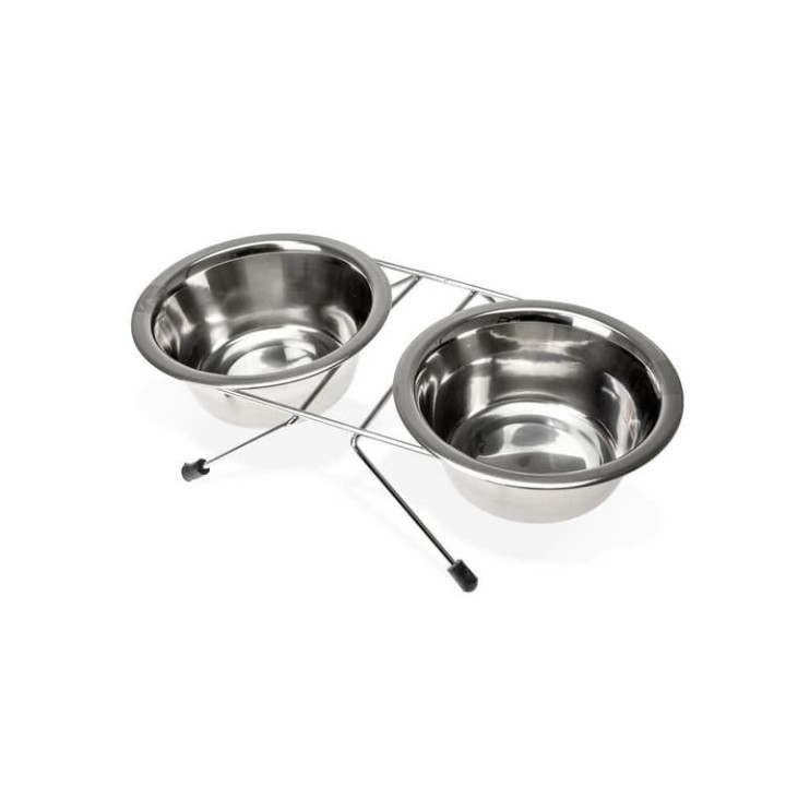 Karlie Nerezové misky set 2 x 380ml, 13cm