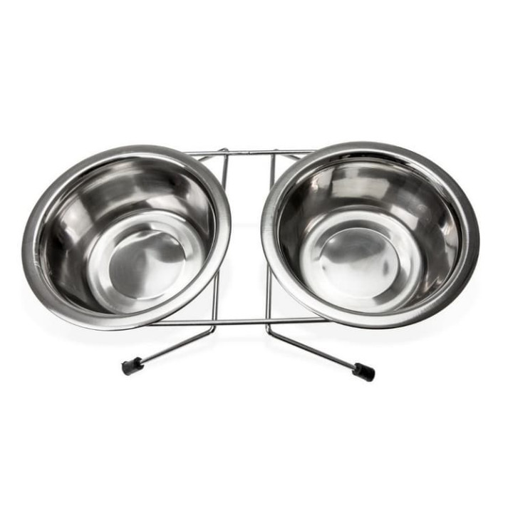 Karlie Nerezové misky set 2 x 380ml, 13cm