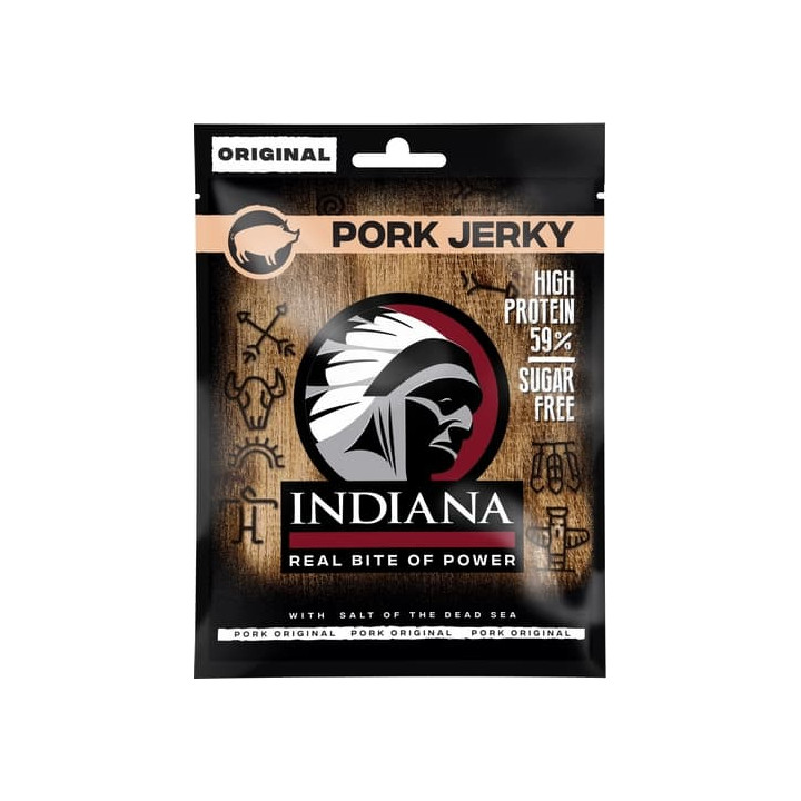 INDIANA Jerky vepřové Original 25g