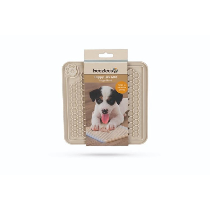 Beeztees Gumová lízací podložka Šedá 20cm