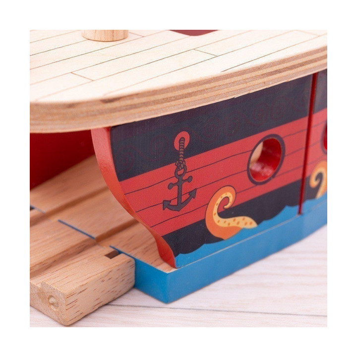Bigjigs Rail Pirátská galéra