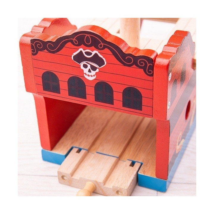 Bigjigs Rail Pirátská galéra