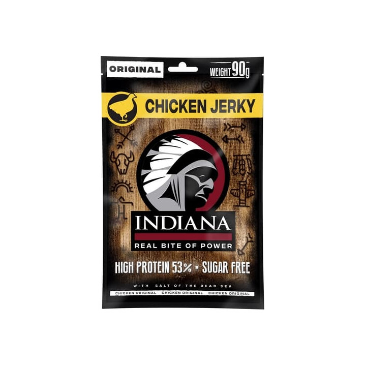 INDIANA Jerky kuřecí Original ZIP 90g