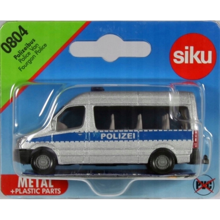 SIKU Blister 0804 - Policejní mikrobus