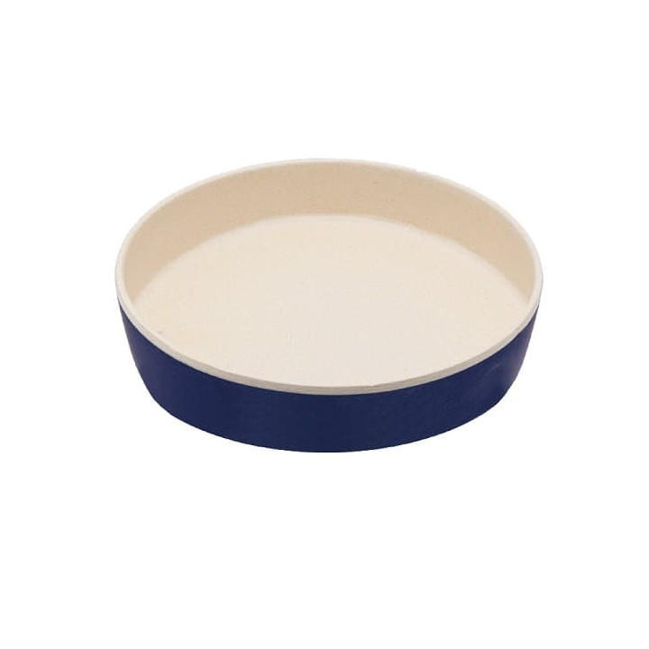 Miska pro kočku, BecoBowl - Bambusová-midnight-blue