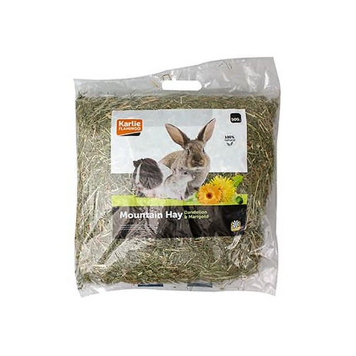 Flamingo Horské seno s pampeliškami 500g