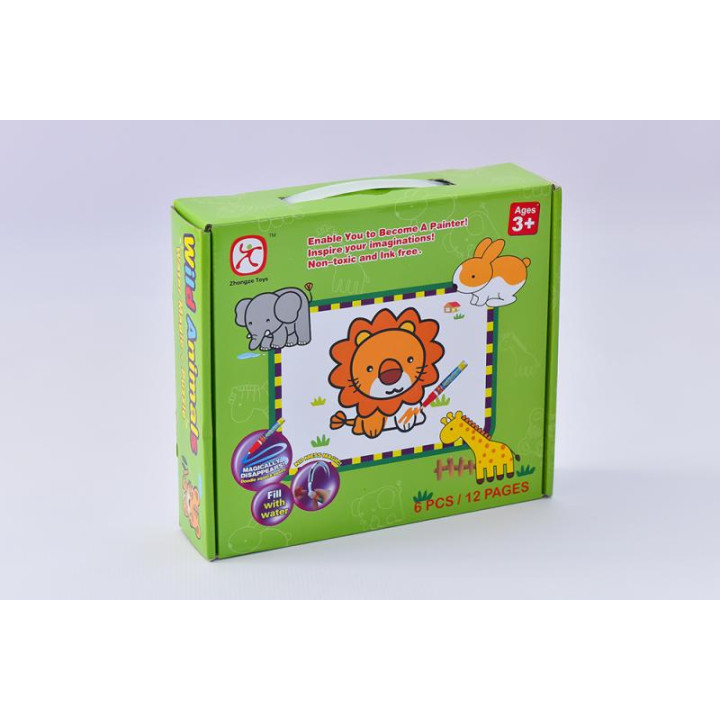 Vybarvovací puzzle zvířata