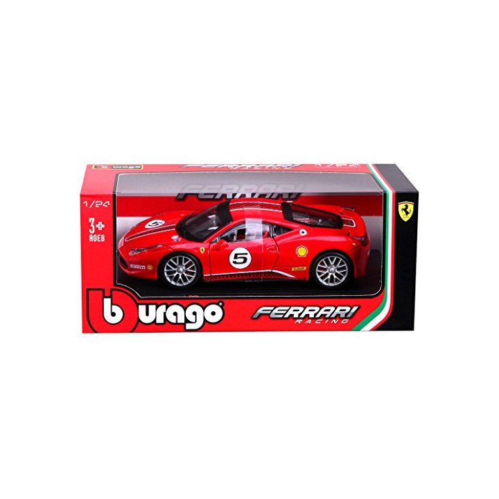 FFERRARI 458 CHALLENGE 1:24 červené
